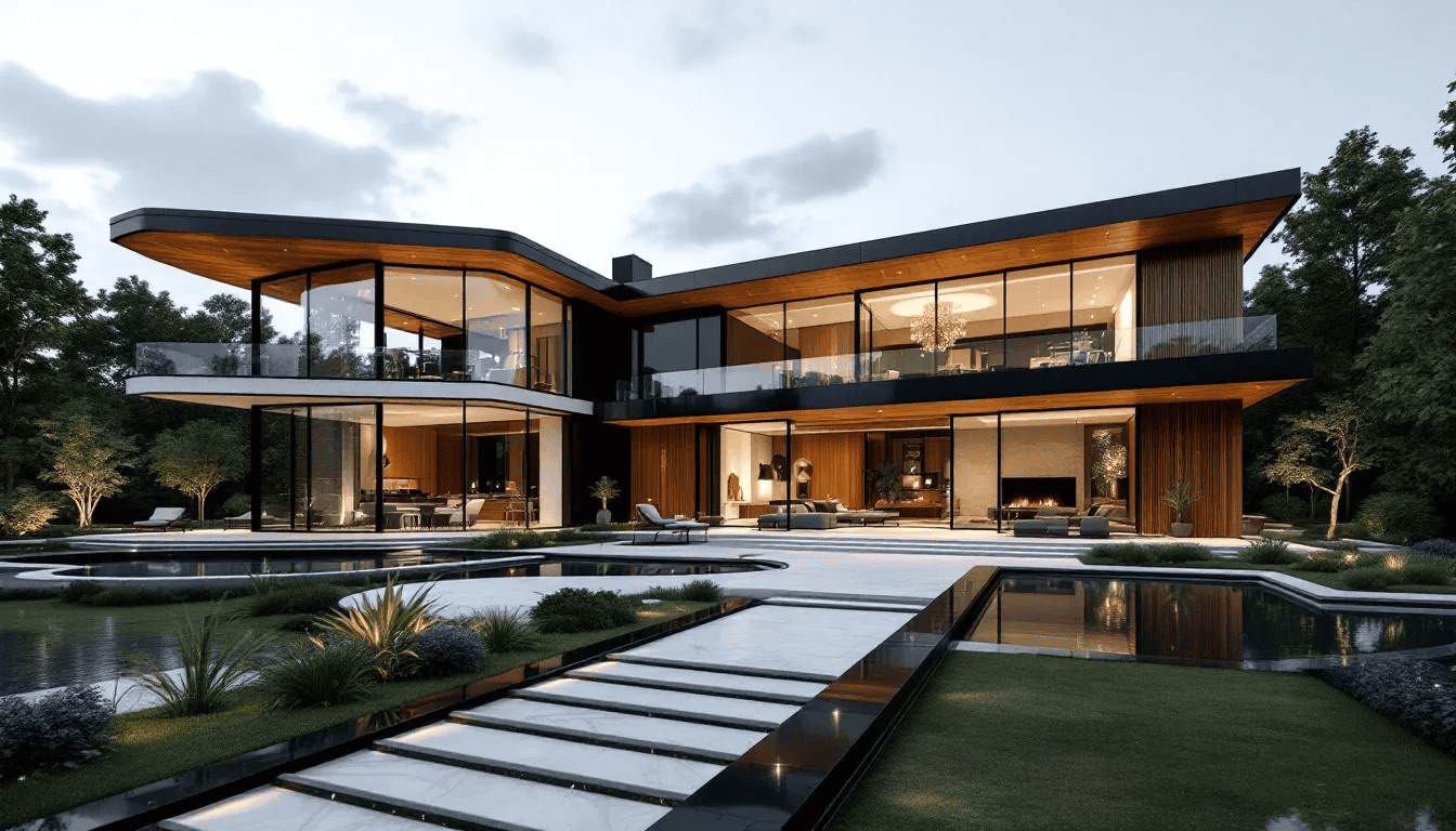 Top Luxurious House Design Ideas & Floor Plans